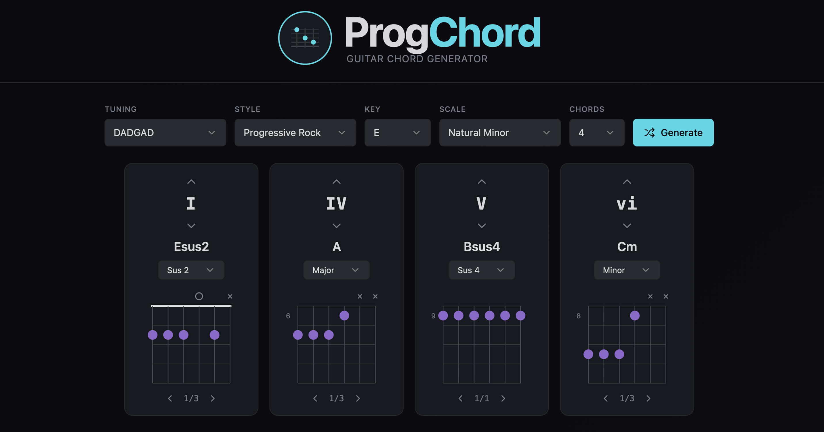 Project Chords ProgChord